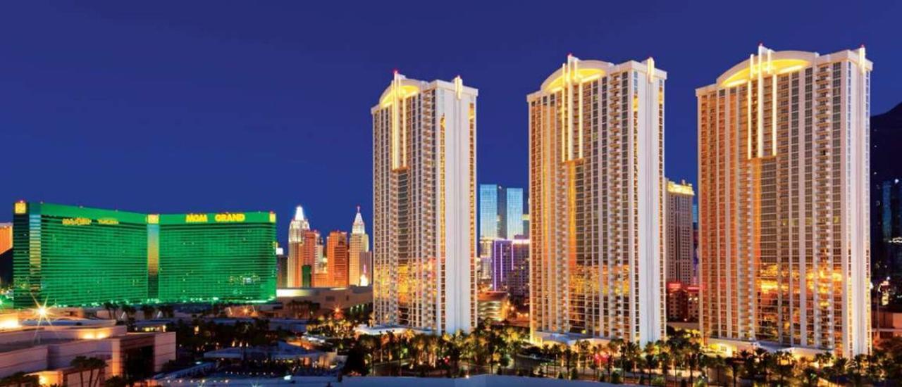 Penthouse Suite With Strip View At The Signature At Mgm Grand 拉斯维加斯 外观 照片